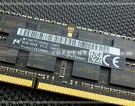 黑武士劲敌 镁光原装笔记本内存 ddr3l 1866 8g  联想华硕