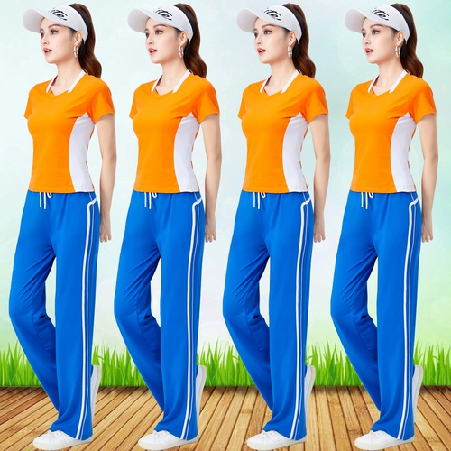 Летний комплект, быстросохнущий танцующий спортивный костюм для спортзала, популярно в интернете