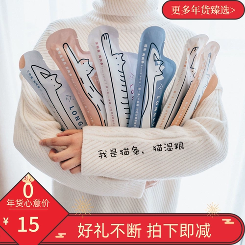 Хвостовая жизнь кошачья закуски кошка Сальва Смальское грязевое питание свежее мокрое зерна награда 12G*6