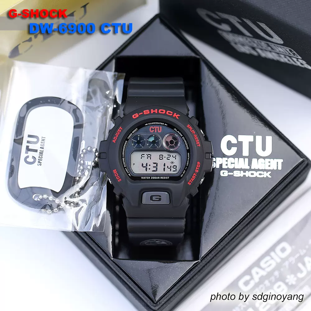 CASIO G-SHOCK DW-6900FS CTU 24小时JackBauer限定1000 全新结束- Taobao