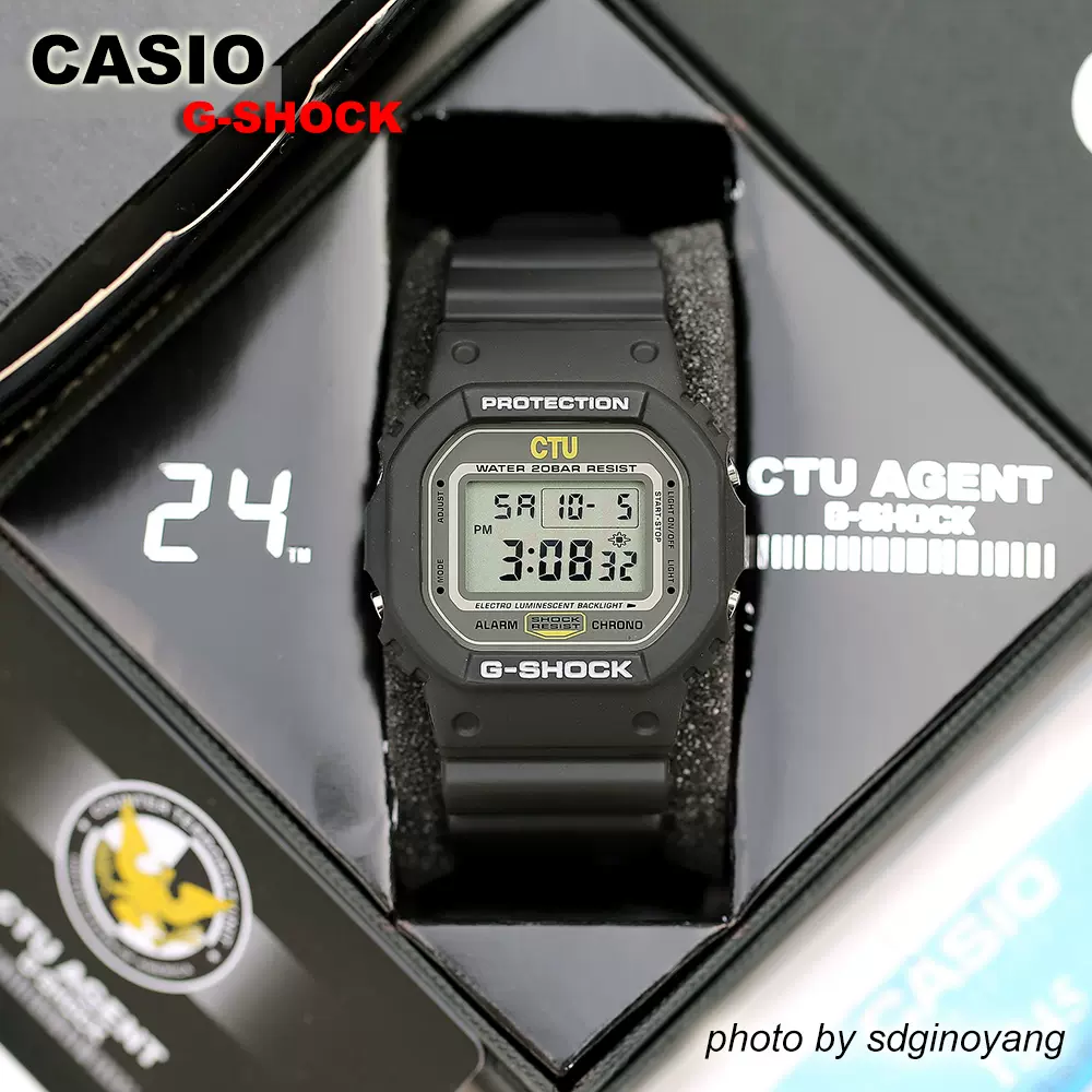 CASIO G-SHOCK DW-5600VT CTU反恐24小时全球限定1000只全新现货- Taobao