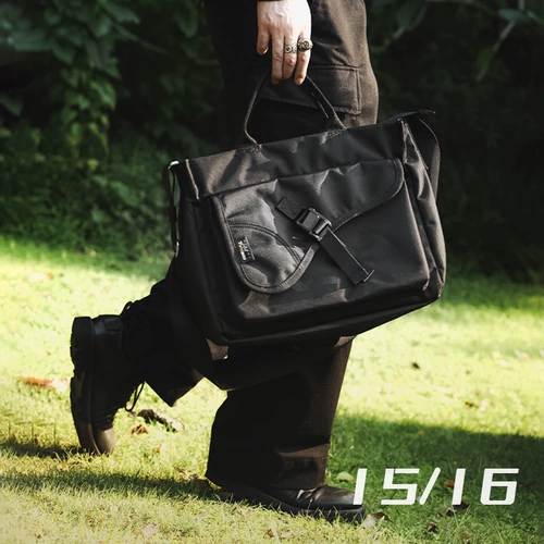 Мужская нейлоновая сумка через плечо, ноутбук, 16