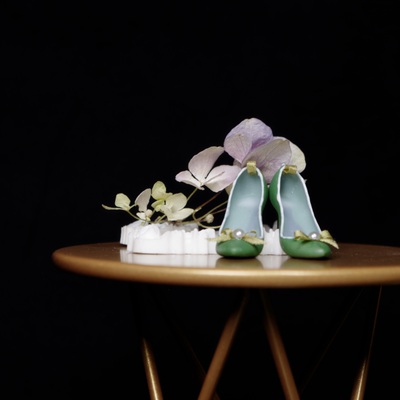 taobao agent BJD hand -made baby shoes, knife field, one high heels OB24 high heels [Jenny]