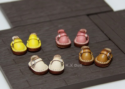 taobao agent OB11 baby shoes OB11 baby handmade cowhide shoes P9 YMY dot small dazzling body GSC 12 points bjd baby