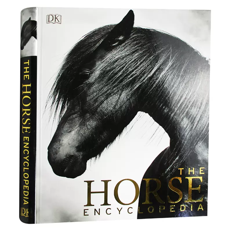 现货英文原版dk系列马pocket Eyewitness Horses 少儿科普儿童英语动物百科读物超135种类马指南书全彩口袋书