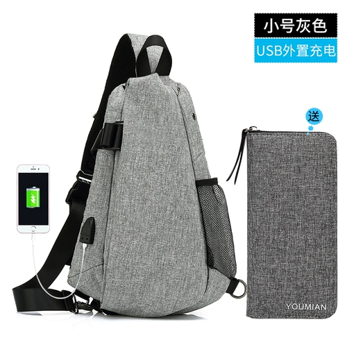 游棉 Нагрудная сумка, вместительная и большая сумка на одно плечо, рюкзак для отдыха, сумка через плечо, в корейском стиле
