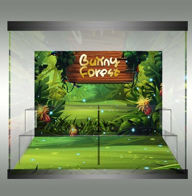 taobao agent [Can't move] Bubble Mart Bunny Rabbit Forest Series Blind Box Doll Special display box