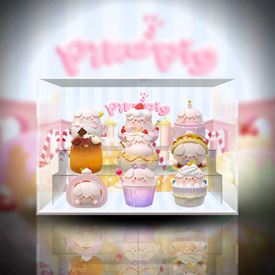 taobao agent 【Move】Fart Pig Blind Blind PIKO PIG Dessert Series Dedicated Blind Blind Display Box