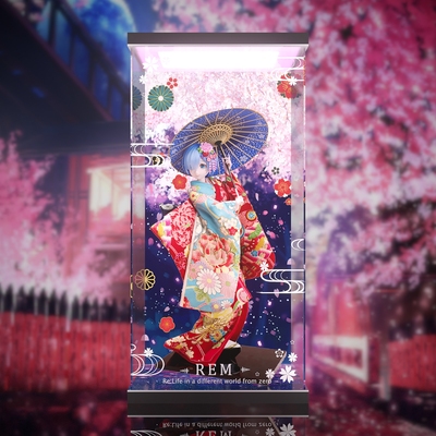 taobao agent 【Move】F: NEX starting from scratch Remrem Japanese doll hand -made display box