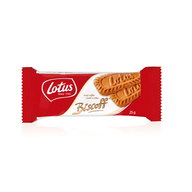 比利时进口零食品 LOTUS和情焦糖饼干25g咖啡伴侣小吃