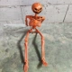 Скелет тыквенной головы 90 см.