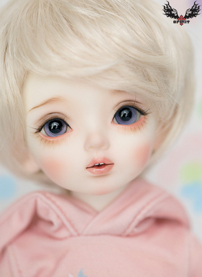 taobao agent 1/6BB imitation horse -haired wig Golden boy short hair wig Angel curl star hair