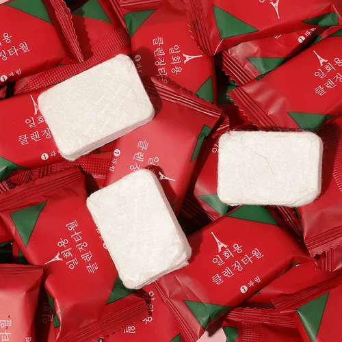 Одноразовое полотенце, влажные салфетки для умывания, портативное очищающее молочко для лица для путешествий, увеличенная толщина