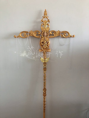 taobao agent Golden props, Lolita style, cosplay