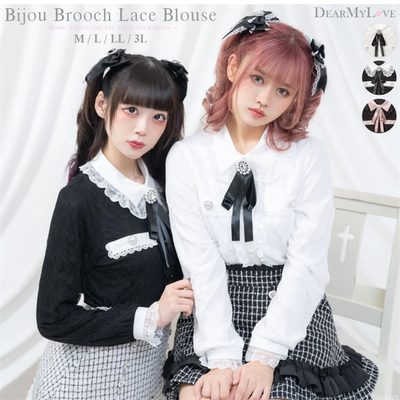 taobao agent Demi-season lace Japanese top, long sleeve