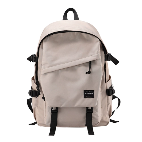 Универсальный вместительный и большой мужской ноутбук для путешествий, сумка через плечо, школьный рюкзак для школьников и студентов, простой и элегантный дизайн, для средней школы, подходит для подростков