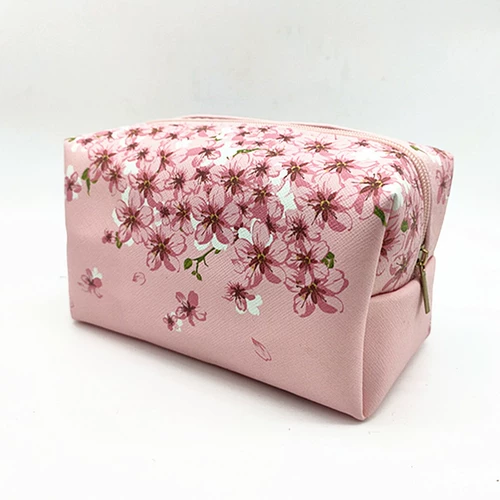 Розовая портативная косметичка, кошелек, система хранения, сумка с петлей на руку, маленькая сумка клатч