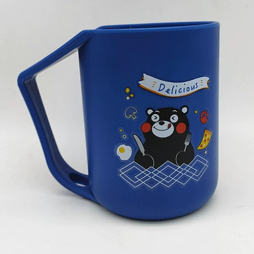 Синий пластиковый ополаскиватель для рта, 400 мл, подарок на день рождения