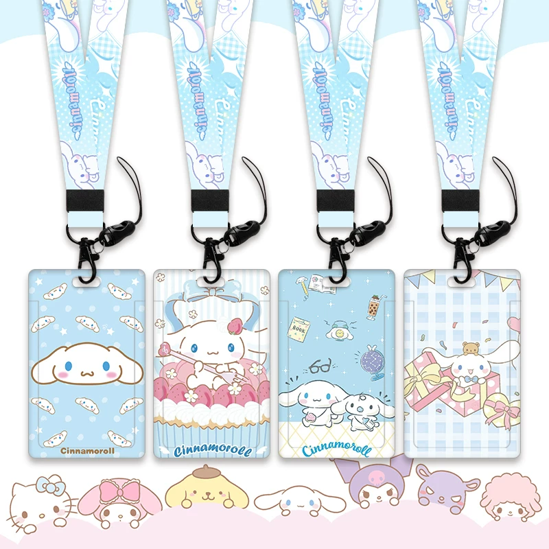 Sanrio, strap, card holder, Cinnamoroll