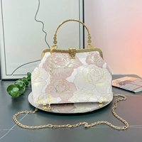 Простая золотая роза-рамка Хвост 3007