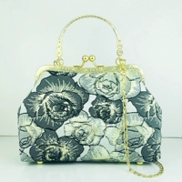 Простая золотая розовая глупость Blue-Double Gearl Buckle 3007