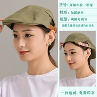 Густой холст армия зеленый