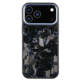 Carbon Fiber Red Accents Shockproof TPU iPhone Metal iPhone Case for iPhone 17, 16, 15, 14 and 13