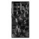 Crushed Carbon Fiber Blue Sparkle Metal iPhone Case for iPhone 17, 16, 15, 14 and 13