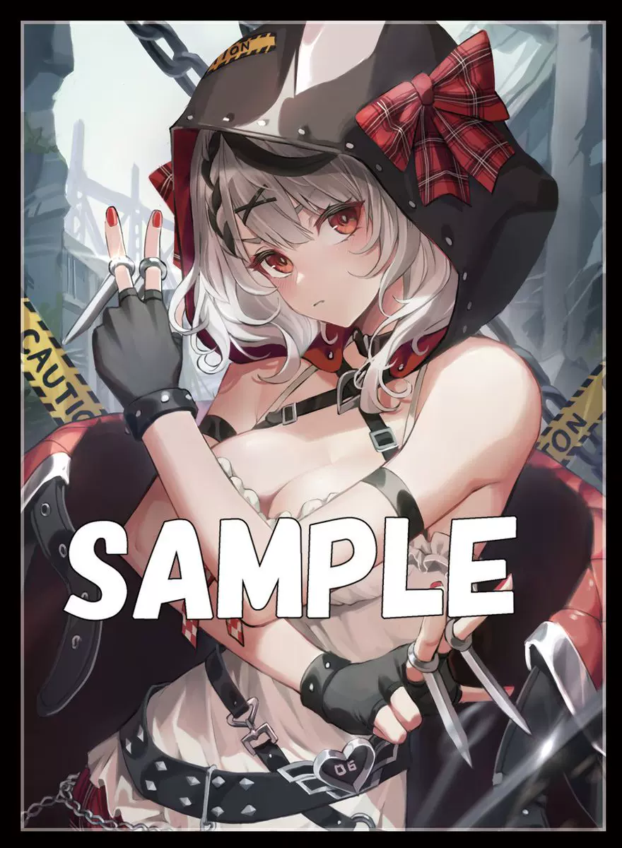 皮蛋卡牌】碧蓝档案花凛卡垫妹套卡套C99/エア冬コミ