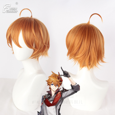 taobao agent Fenner's original Shendalia son COS wigs of fools, fools, anti -dull hair short hair spot