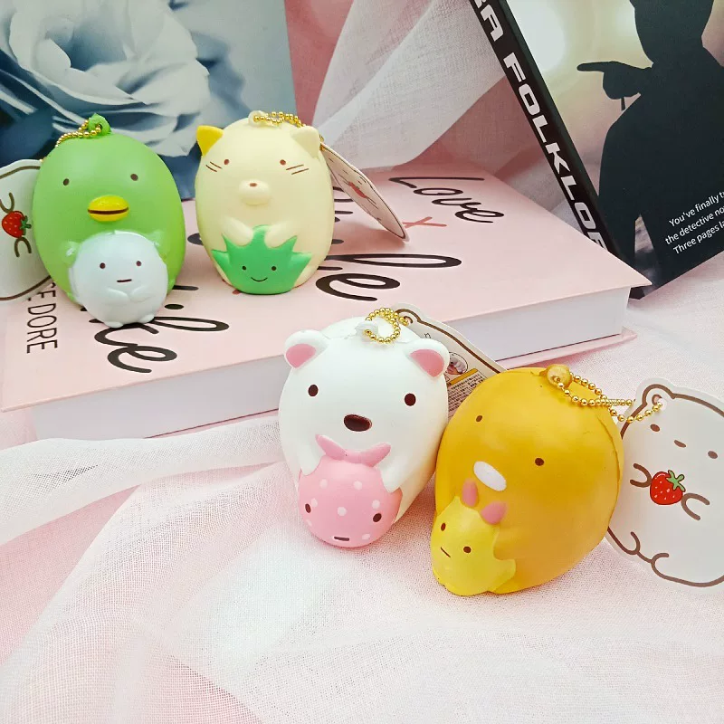 Японская милая кукла, игрушка, подвеска, украшение сумки, антистресс