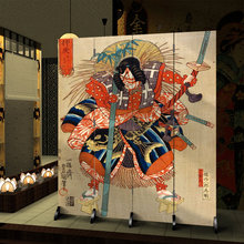 Японский экран, отсекающий гостиную, закрывающий складной двойной экран, модные татуировки, японские фееристы.