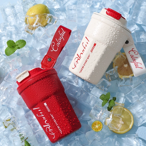 Высококачественный портативный кофейный небольшой дизайнерский стакан из нержавеющей стали