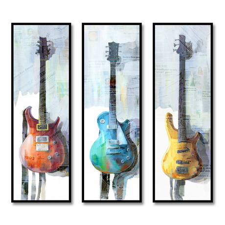 【吉他油画】_玄关装饰画图片_价格_搭配分享 - 爱逛街