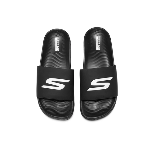 Skechers, летние нескользящие спортивные тапочки на платформе с амортизацией, пляжная обувь