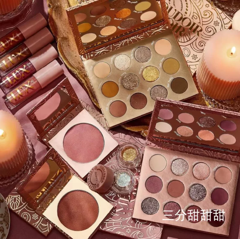 Spot ColourPop Kara Bubble Christmas Boudoir Noir Menage A Muah12 Цвета тени для век