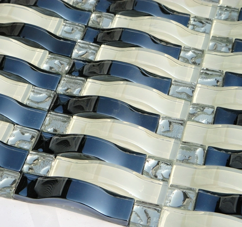 Изгиб арочная хрустальная стеклянная мозаика