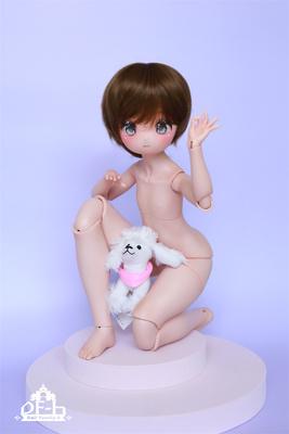 taobao agent [DFH] DF-H quarter cute fat body BJD doll body tone colors MDD half white luts