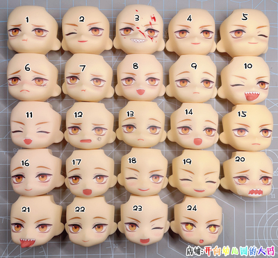 taobao agent [Electricity] Chain sawman chainsaw human GSC clay water sticker face clay face OB11 hair