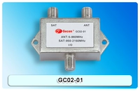 Подлинный смеситель сигналов Jiaxun GC02-01 Кабельный телевизор/SAT Signal Mixture