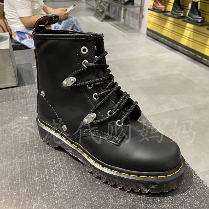 本命ギフト 新品、未使用 Dr Martens☆JARRICK 8 Tie BOOT☆厚底