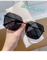 Черная рама черная граница черная и серые таблетки [модернизированное поляризованное зеркало]