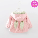 Детский весенний осенний плащ для раннего возраста для девочек, 0-1-2-3 лет, детская одежда, 2019