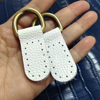 Белый, кожаный, бронзовый