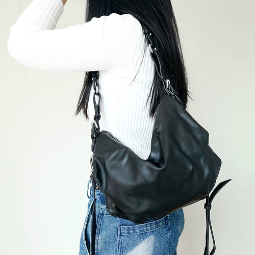 Сексуальная модная сумка через плечо, кожаная сумка на одно плечо для отдыха, сумка с петлей на руку