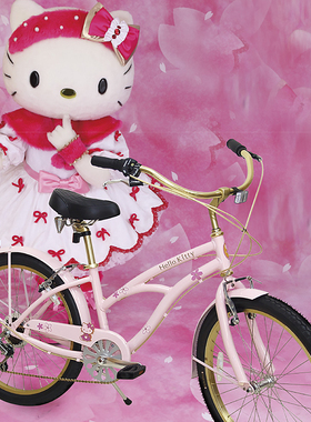 00       爱逛***01   发布了  hellokitty凯蒂猫自行车女式变速超轻