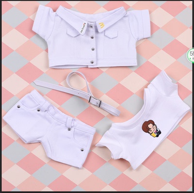 taobao agent Spot 20cm doll Weare clothes Mirror Men's group Chen Zhuoxian Lu Hanting Jiang Tao should support the same baby clothes