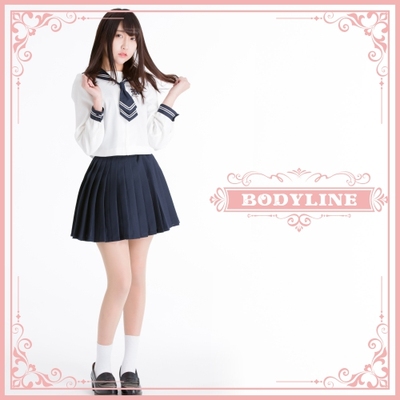taobao agent ● Momoco ● BodyLine purchasing.Saipan tie pleated skirt uniform JK [m-4L]