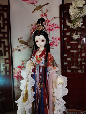 taobao agent [Voice of Love] BJD doll ancient style doll costume 3 points [Flower record]