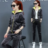 Двусторонний спортивный демисезонный спортивный костюм, бархатный комплект для отдыха, коллекция 2021